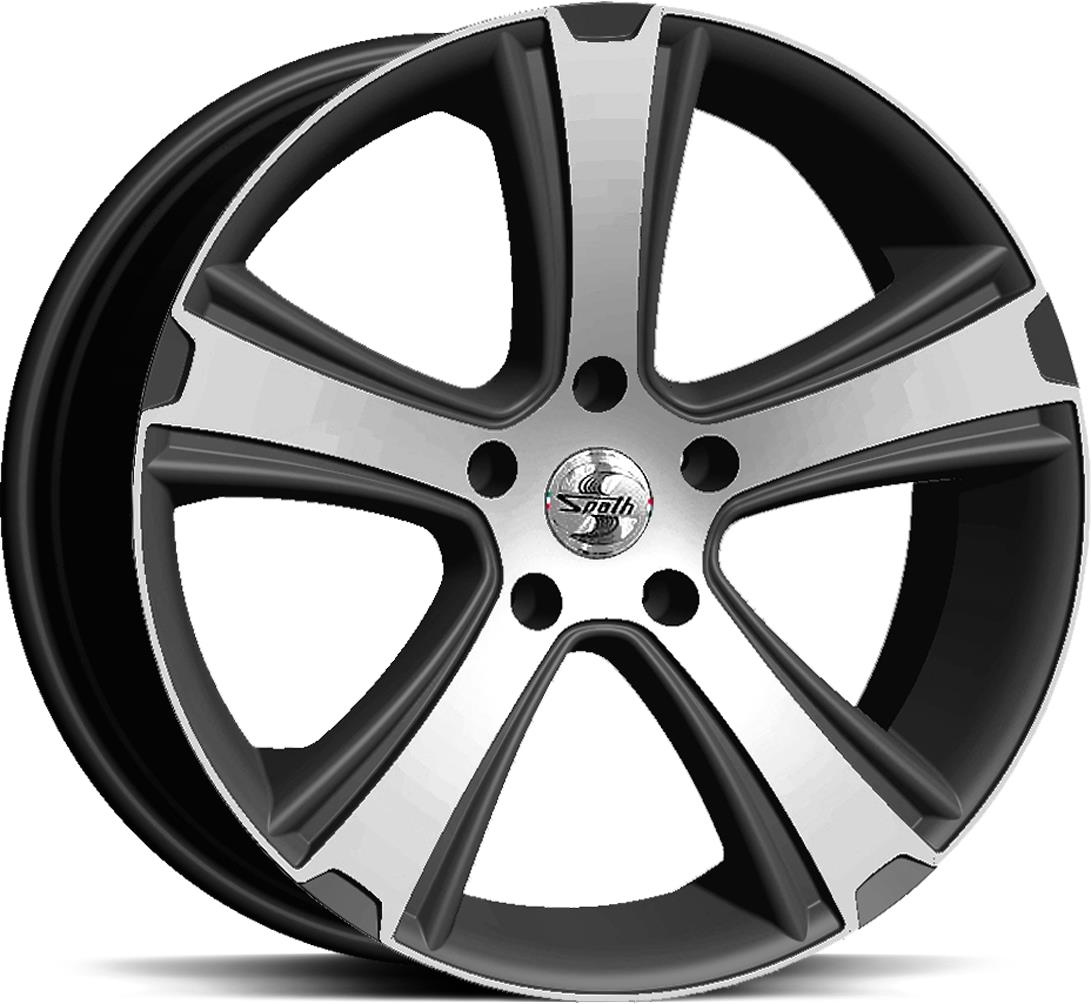 SPATH SP36 H Black Matt Polish 9,5x22 6/130 ET50 CB84,1