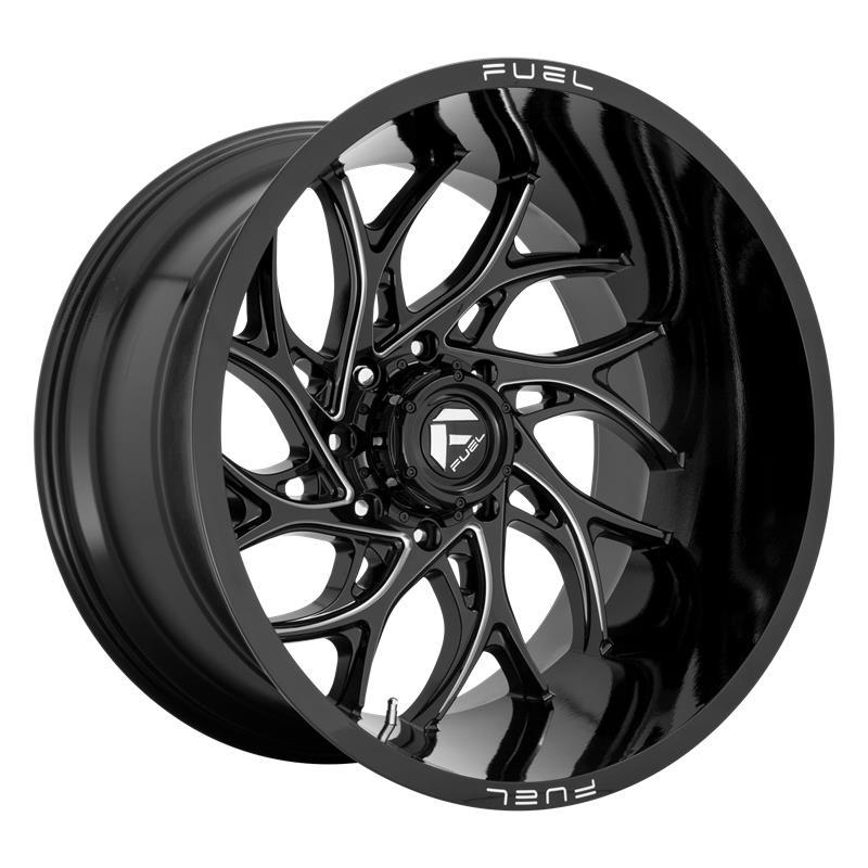 D741 RUNNER GLOSS BLACK MILLED 8,25x20 8/210 ET-221 CB154,3 60°