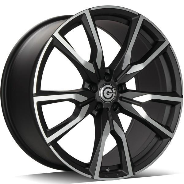 Pain Matt Black Front Polished 10,5x22 5/112 ET43 CB66,5 60°