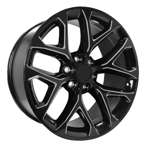 PR177 GLOSS BLACK MILLED 9x22 6/139,7 ET24 CB78,1 60°