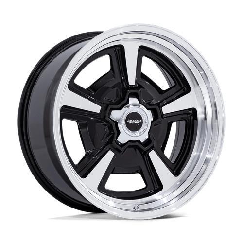 VN517 MARAUDER GLOSS BLACK MACHINED W/ DIAMOND CUT 10x22 5/120,65 ET6 CB72,6 60°