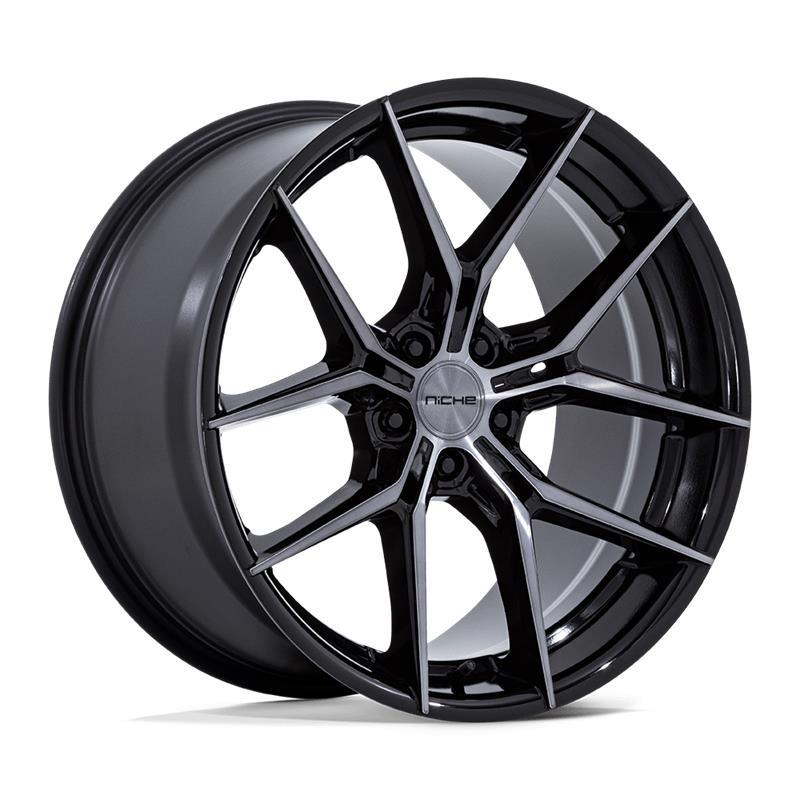 NC279 PRODIGY 5 GLOSS BLACK DARK TINTED CLEAR 10,5x22 5/115 ET18 CB72,6 60°