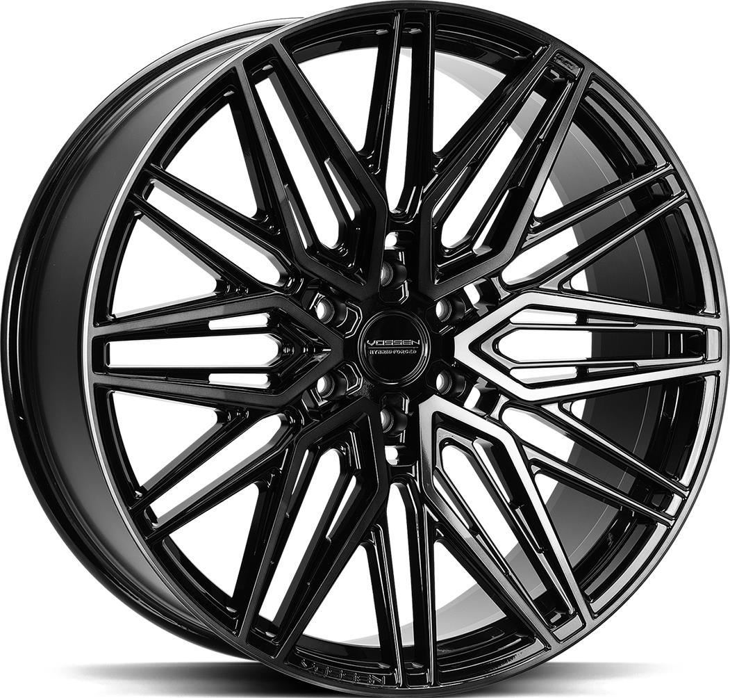 VOSSEN HF6.5 Gloss Black 10x22 6/135 ET18 CB87,1 60°