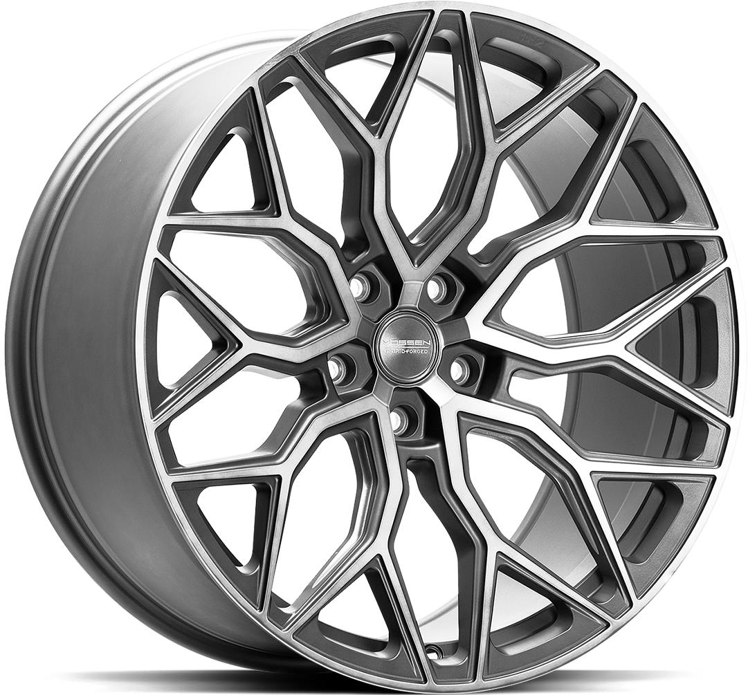 VOSSEN HF2 Tinted Matt Gun Metal 12x22 5/120 ET25 CB74,1 60°