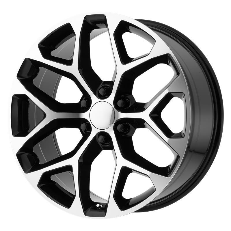PR176 Gloss Black Machined 10x26 6/139,7 ET24 CB78,1 60°