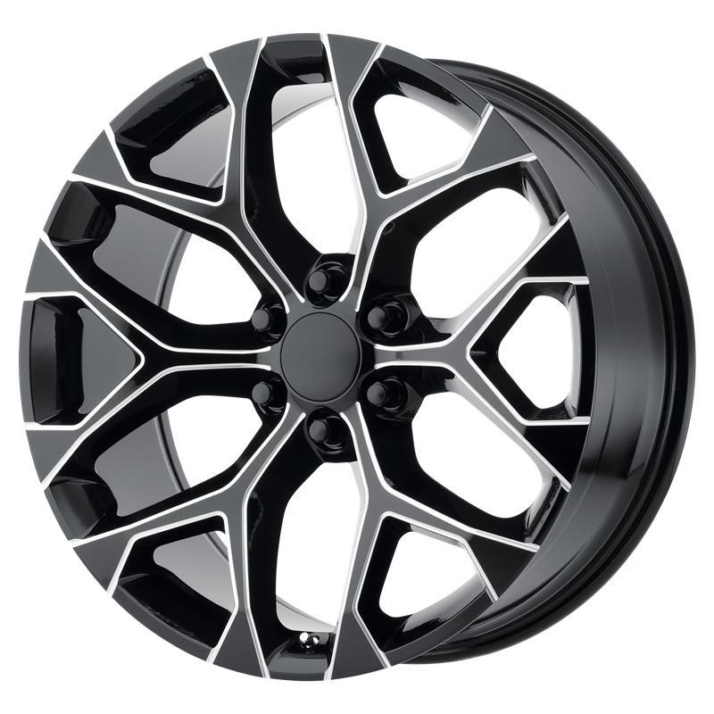 PR176 Gloss Black Milled 10x26 6/139,7 ET24 CB78,1 60°