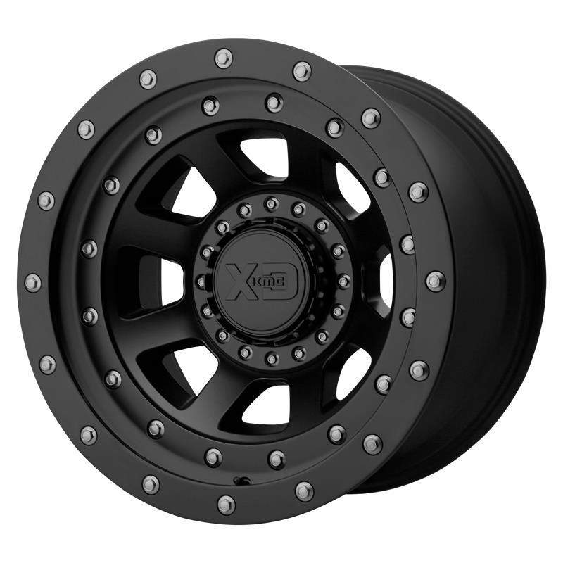 XD137 Satin Black 9x17 6/135/139,7 ET-12 CB106,2 60°