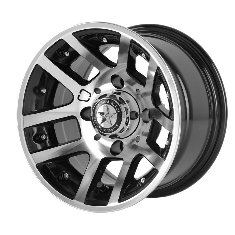 FA121 Machined Gloss Black 7x10 4/101,6 ET-25 CB70,7 60°