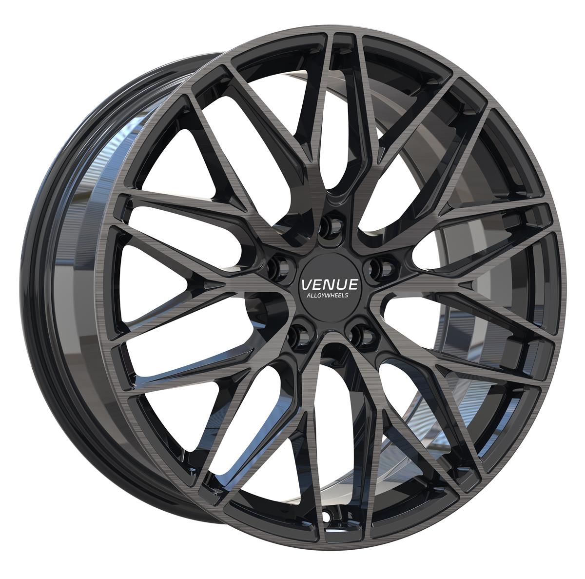 Venue VS10 Tinted Black 8,5x19 5/108 ET42 CB63,4 60°