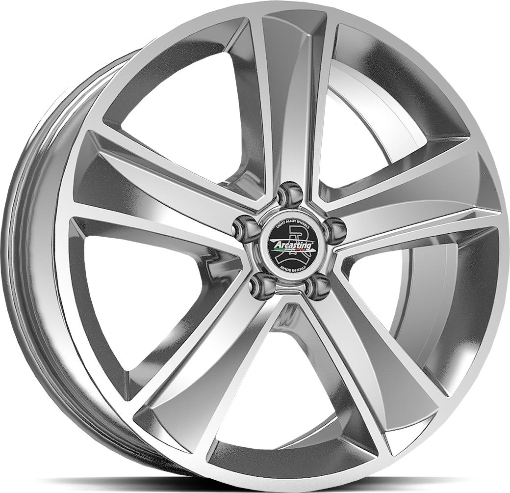 ARCASTING Mammut Chrome Silver 8,5x20 6/130 ET50 CB84,1 60°