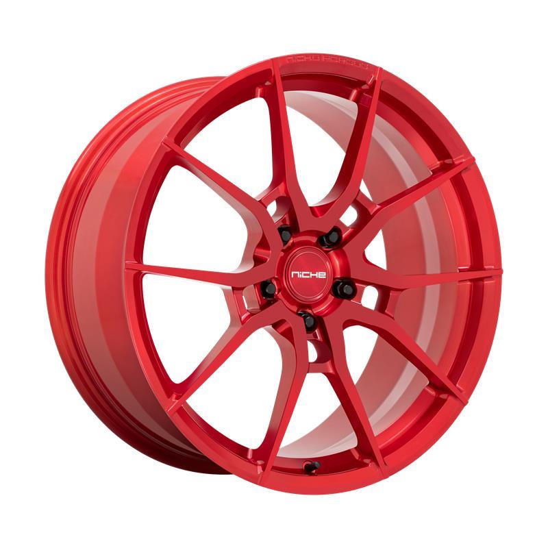 T113 KANAN BRUSHED CANDY RED 12x21 5/130 ET45 CB71,5 60°