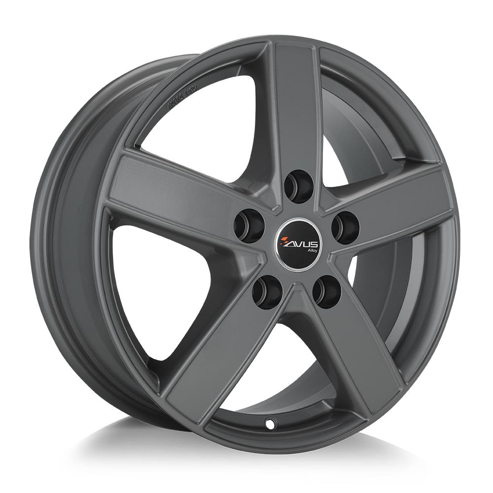 AVUS AC-V51 Matt Anthracite 6,5x16 5/118 ET62 CB71,1 60°