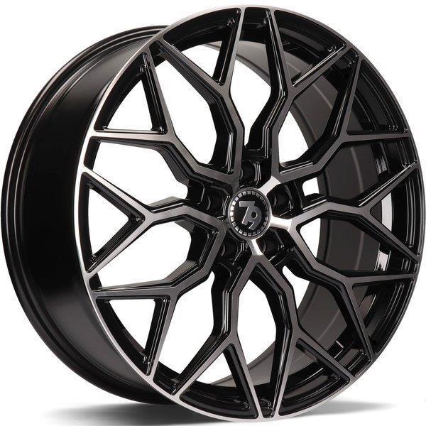 SV-K Black Front Polished 7x16 4/100 ET38 CB67,1 60°