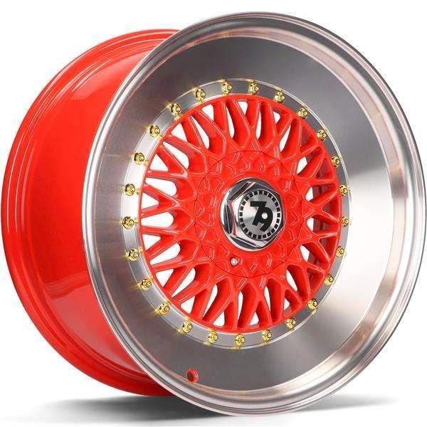 SV-F Red Lip Polished 8x17 5/112/114,3 ET30 CB72,6 60°
