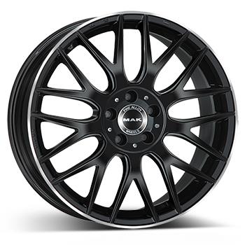 MAK Arrow Gloss Black M.Ring 11x21 5/112 ET55 CB66,6 R14