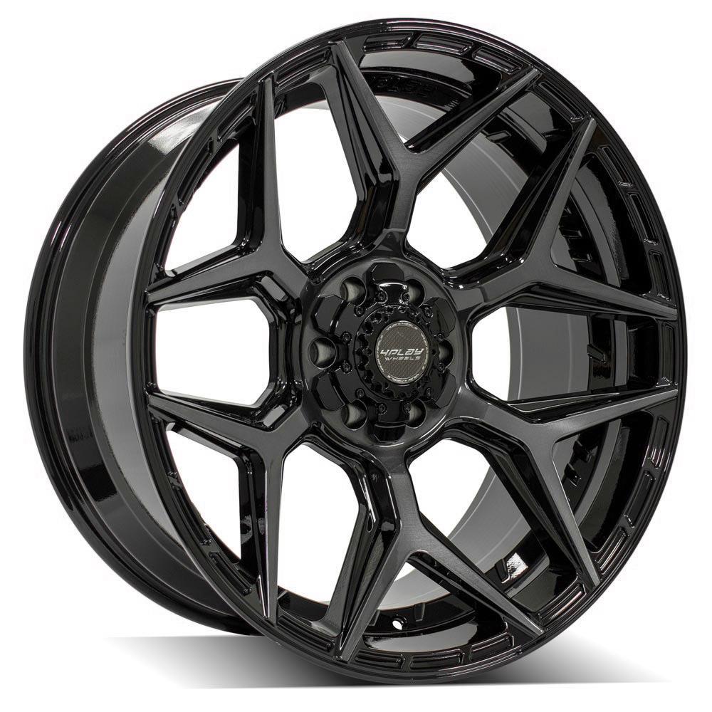 4Play Gen3 4P06 Black Brushed 10x22 6/139,7 ET-18 CB106,0 60°