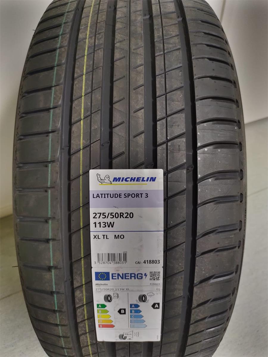 255/50R19 107W Michelin LATITUDE SPORT 3 XL