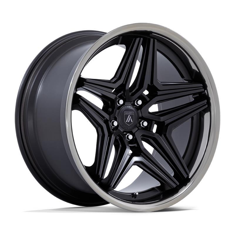 ABL-46 DUKE SATIN BLACK W/ DDT LIP 10,5x20 5/120 ET18 CB74,1 60°