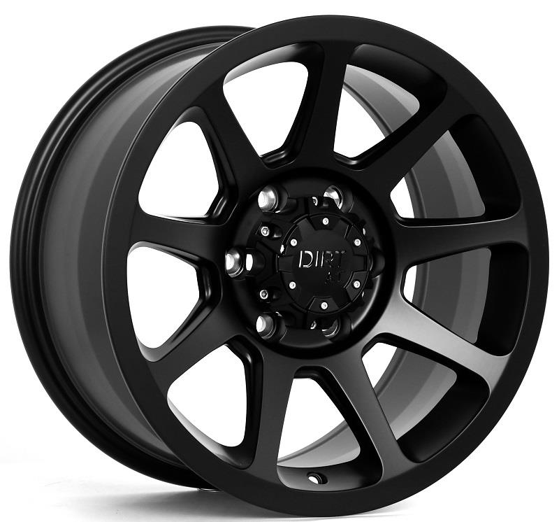 D61 Flatblack 8,5x17 6/139,7 ET18 CB106,1 60°