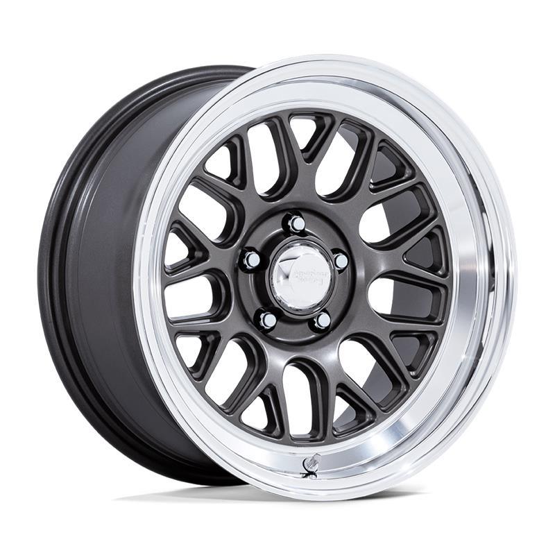 VN516 G-FORCE MATTE ANTHRACITE W/ DIAMOND CUT LIP 8x18 5/120,65 ET0 CB72,6 60°