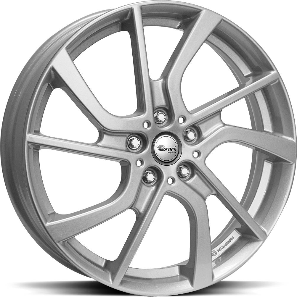BROCK eB1 Crystal Silv 5x19 5/112 ET43 CB66,6 60°