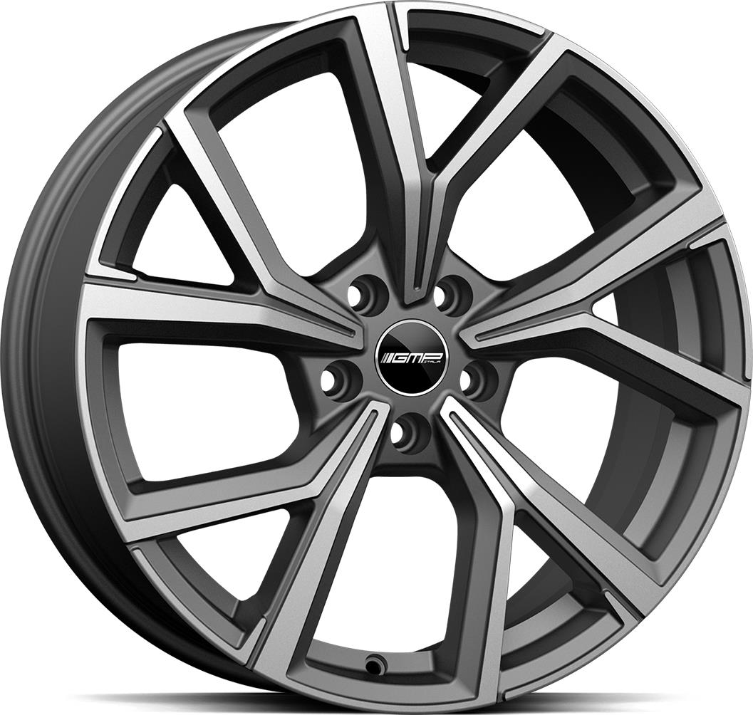 GMP Mentor Matt Anthracite Diam 9x19 5/112 ET55 CB57,1 R14