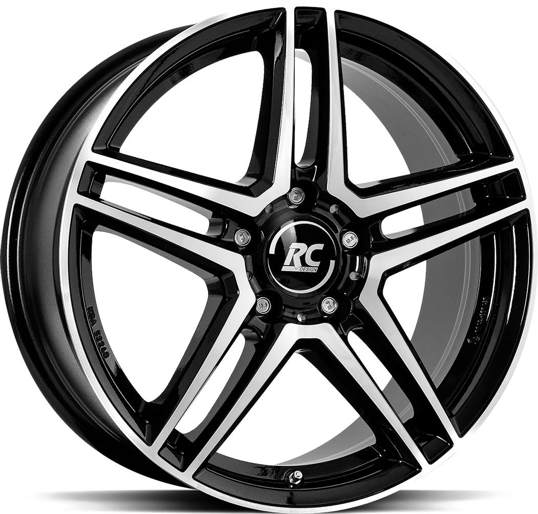 BROCK RCD17 Black Full Pol 8,5x19 5/112 ET62 CB66,6 R14