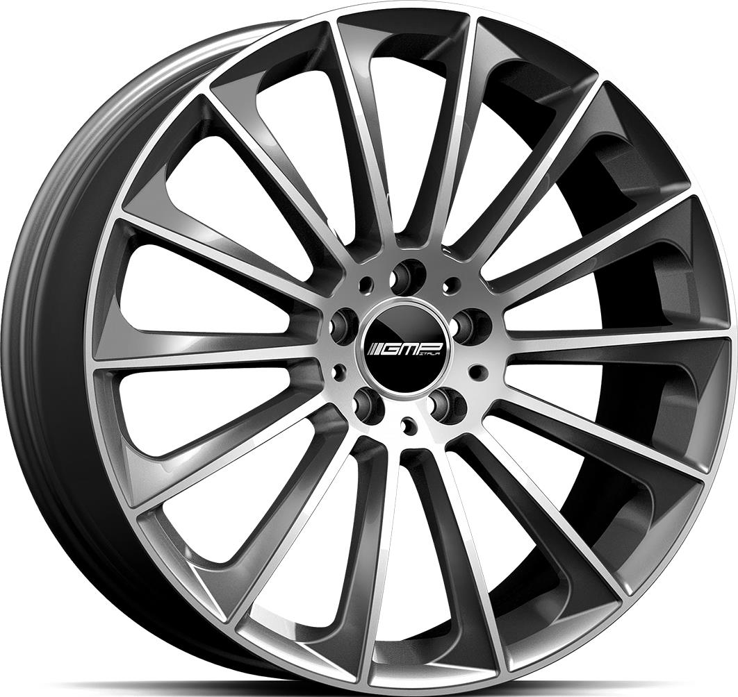GMP Stellar Anthracite Diam 11x22 5/130 ET55 CB71,6 R14