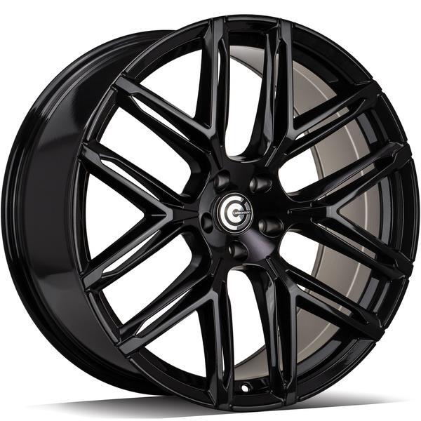 SABER Black Glossy 9,5x21 5/112 ET25 CB66,5 60°