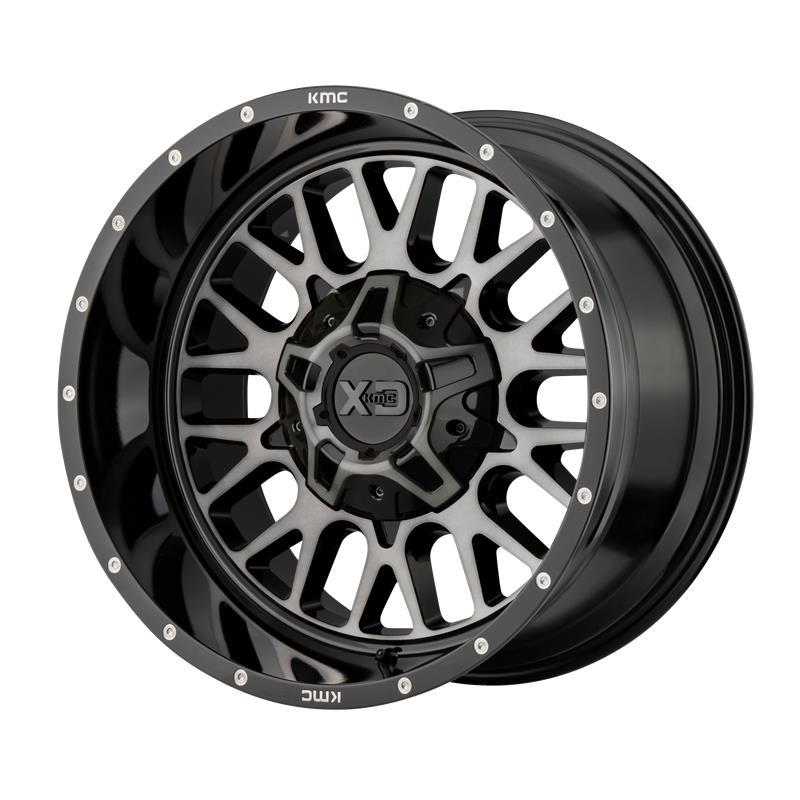 XD842 Gloss Black Gray Tint 10x20 6/135/139,7 ET-18 CB106,2 60°