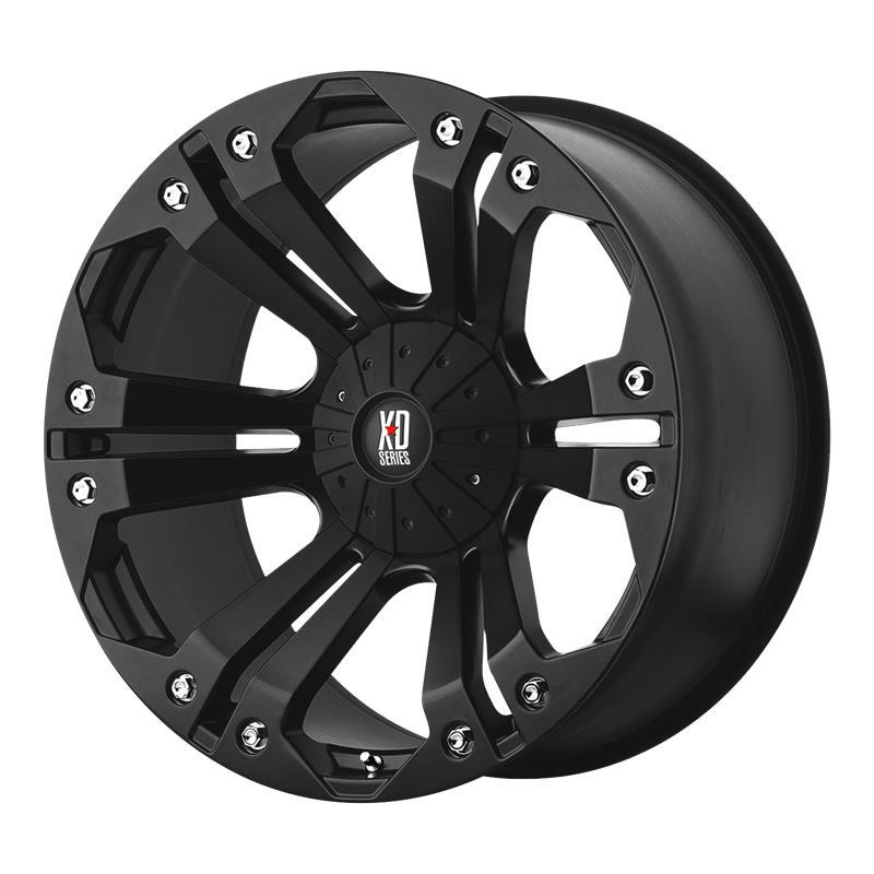 XD778 Matte Black 9x18 5/127/135 ET-12 CB87,1 60°