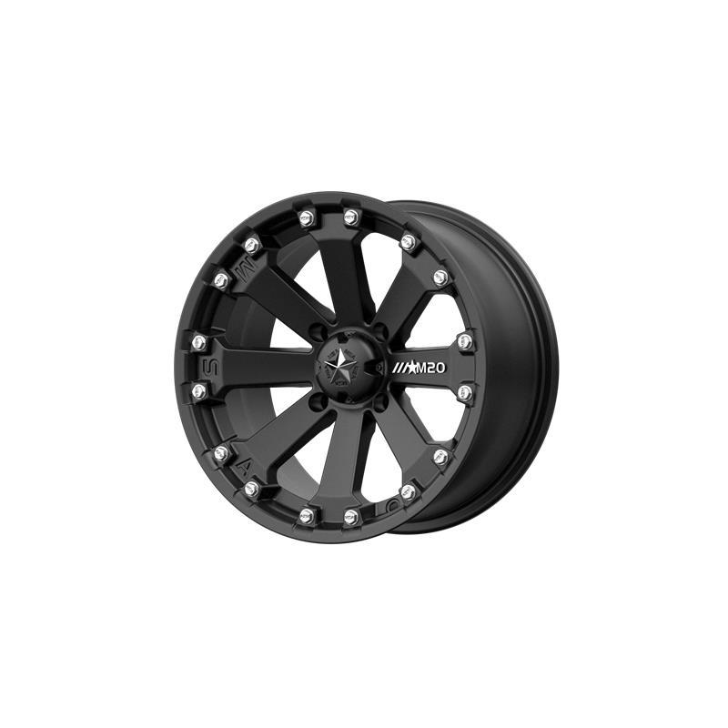 MA20 Satin Black 7x14 4/110 ET-52 CB86,0 60°