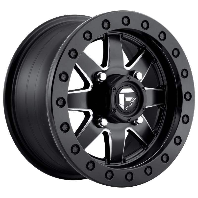 FV938 MATTE BLACK MILLED 7x15 4/137 ET38 CB110,1 60°