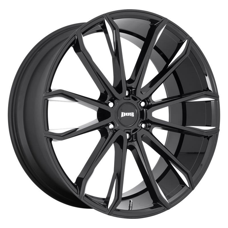 DC252 GLOSS BLACK MILLED 10x24 6/139,7 ET30 CB106,1 60°