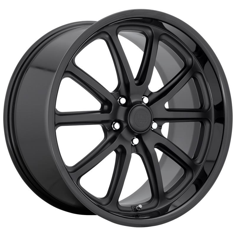 UC123 GLOSS BLACK MATTE BLACK 10x20 5/120 ET35 CB72,6 60°