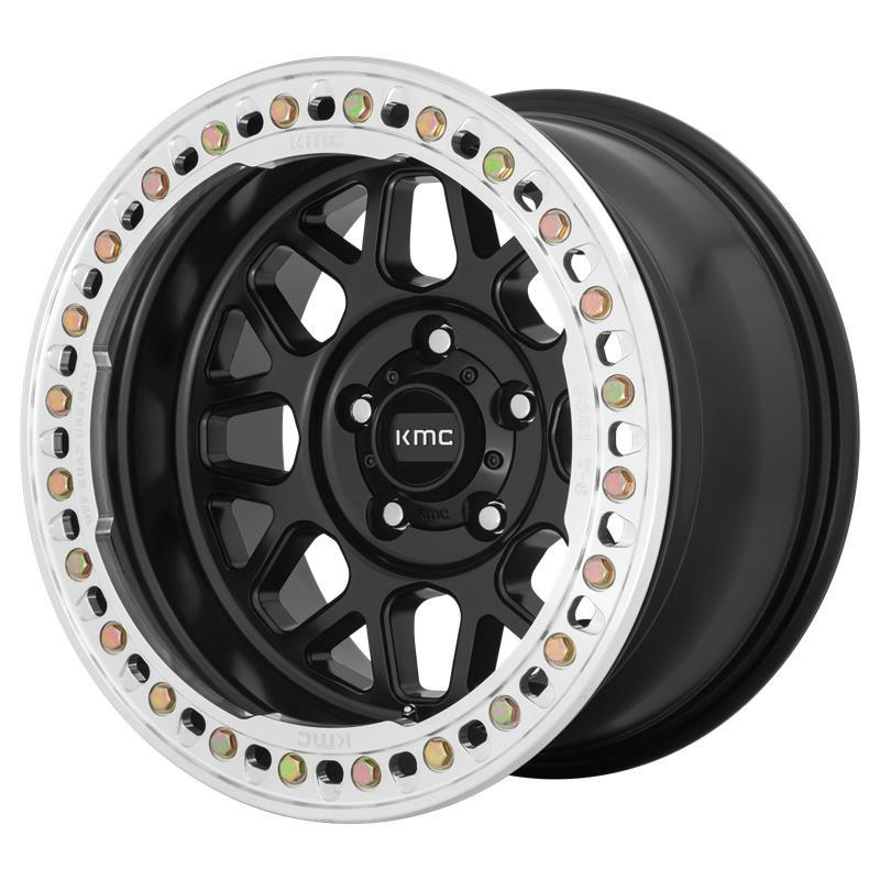 KM235 Satin Black 10x20 8/165,1 ET-48 CB125,5 60°