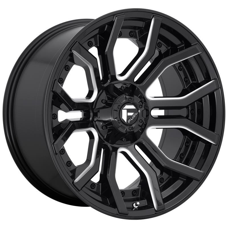 FC711 GLOSS BLACK MILLED 10x20 6/135/139,7 ET-18 CB106,1 60°