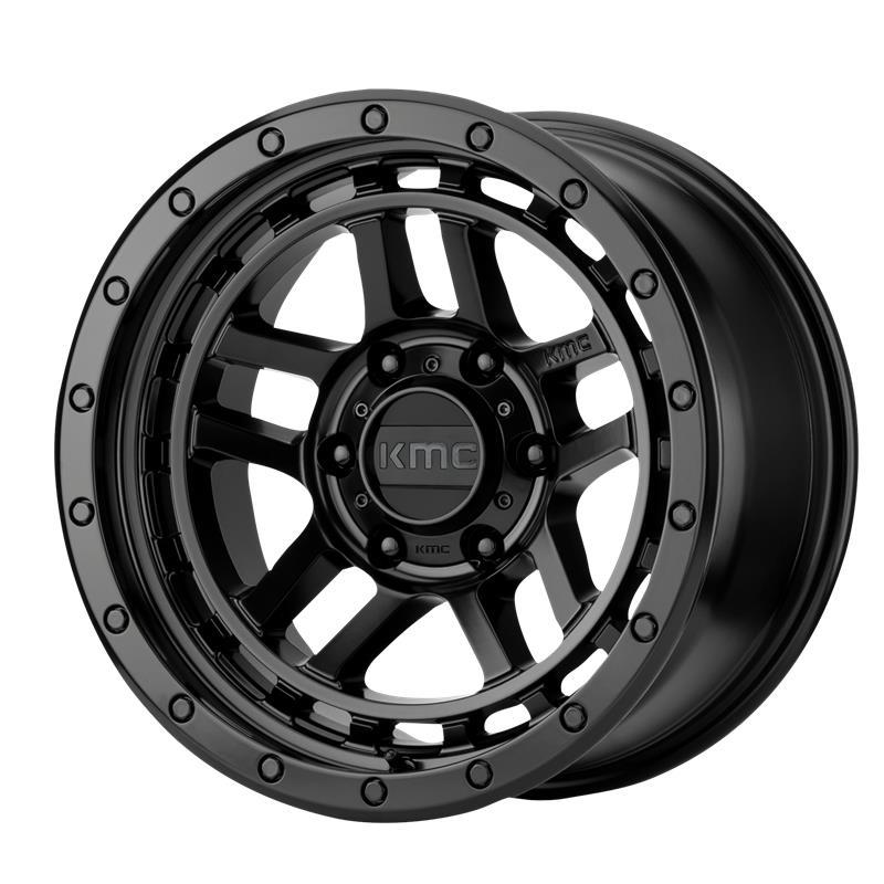 KM540 Satin Black 9x17 6/139,7 ET-12 CB106,2 60°