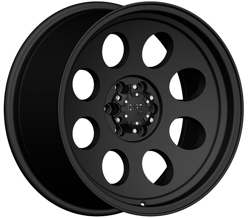 D14 Flatblack 9x18 6/139,7 ET0 CB106,1 60°