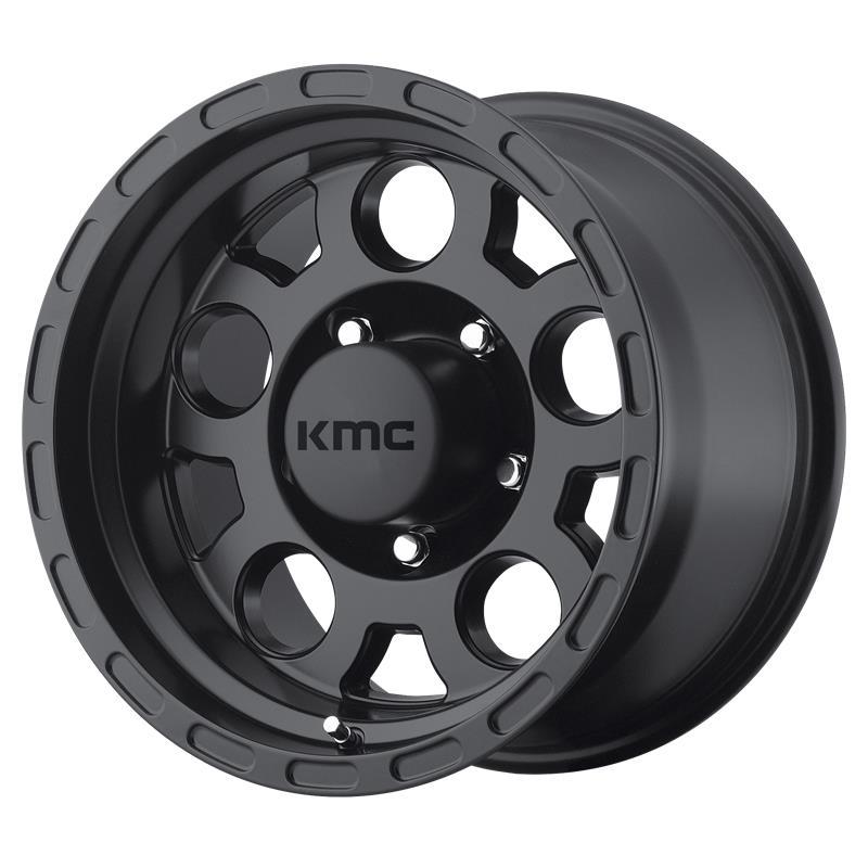 KM522 Matte Black 9x18 8/170 ET0 CB130,8 60°