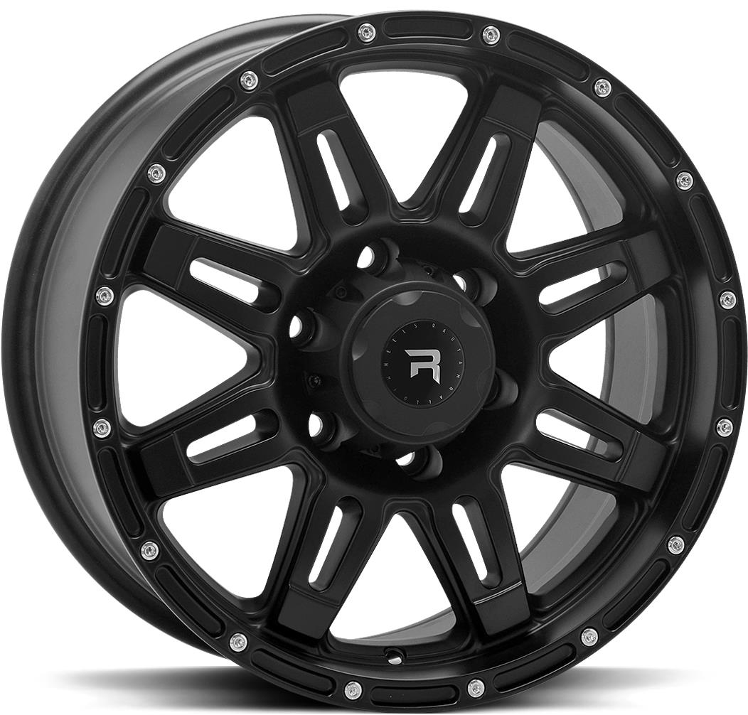 R-SERIES R5 Black 8x17 6/114,3 ET30 CB66,1 60°