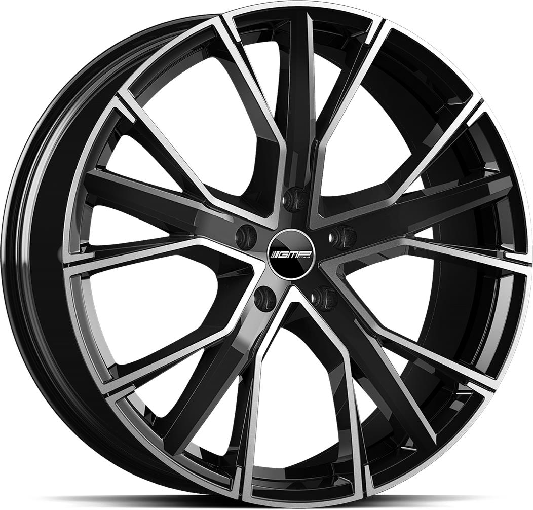 GMP Gunner Black Diam 9x21 5/112 ET26 CB66,6 R14