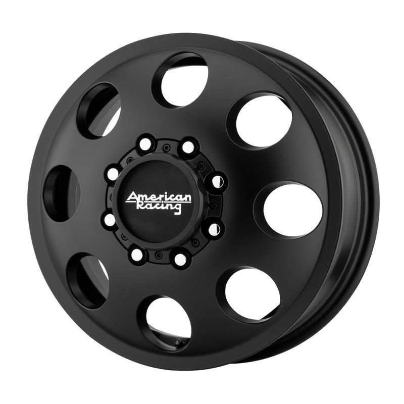 AR204 Satin Black - Front 6x17 8/165,1 ET111 CB121.5 60°