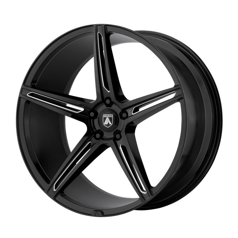 AB22 Gloss Black Milled 9x22 5/112 ET32 CB72.6 60°