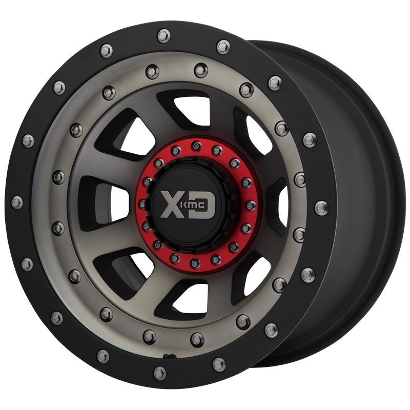 XD137 Satin Black Dark Tint 9x17 5/127/139,7 ET-12 CB78.3 60°