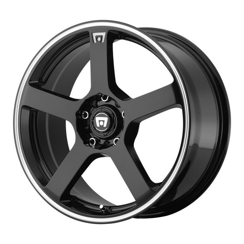 MR116 Gloss Black Machined Flange 7x16 5/108/114,3 ET40 CB72.6 60°