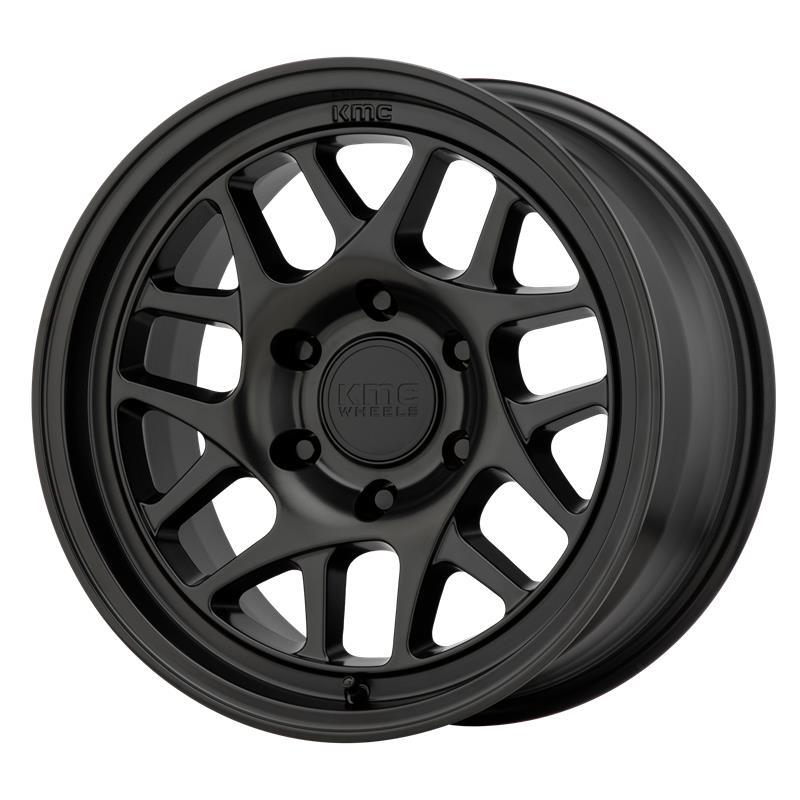 KM717 Satin Black 8,5x17 6/114,3 ET18 CB66.1 60°