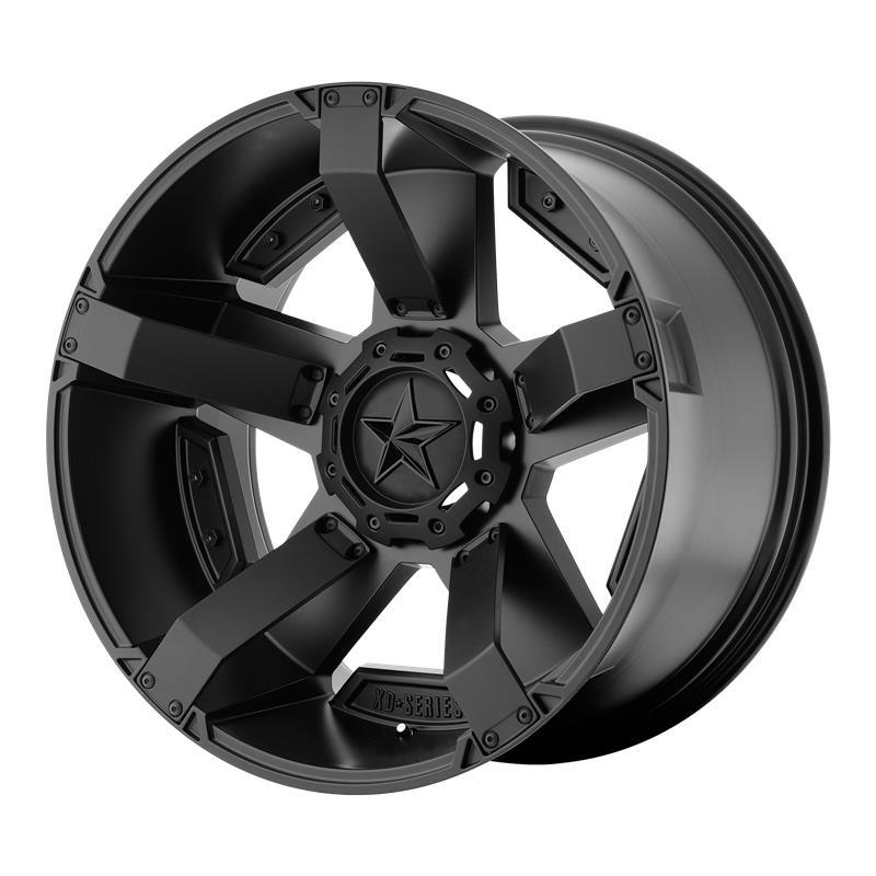 XD811 Matte Black 9x17 5/127/135 ET-12 CB87.1 60°