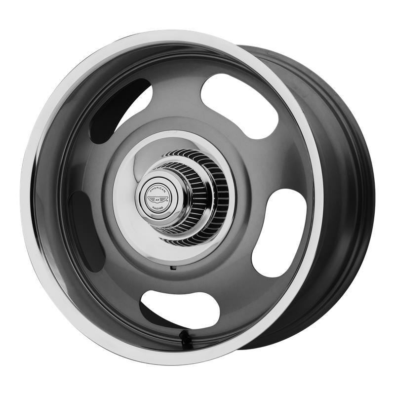 VN506 Mag Gray Center Polished Lip 8x17 5/120,65/127 ET0 CB78.3 60°