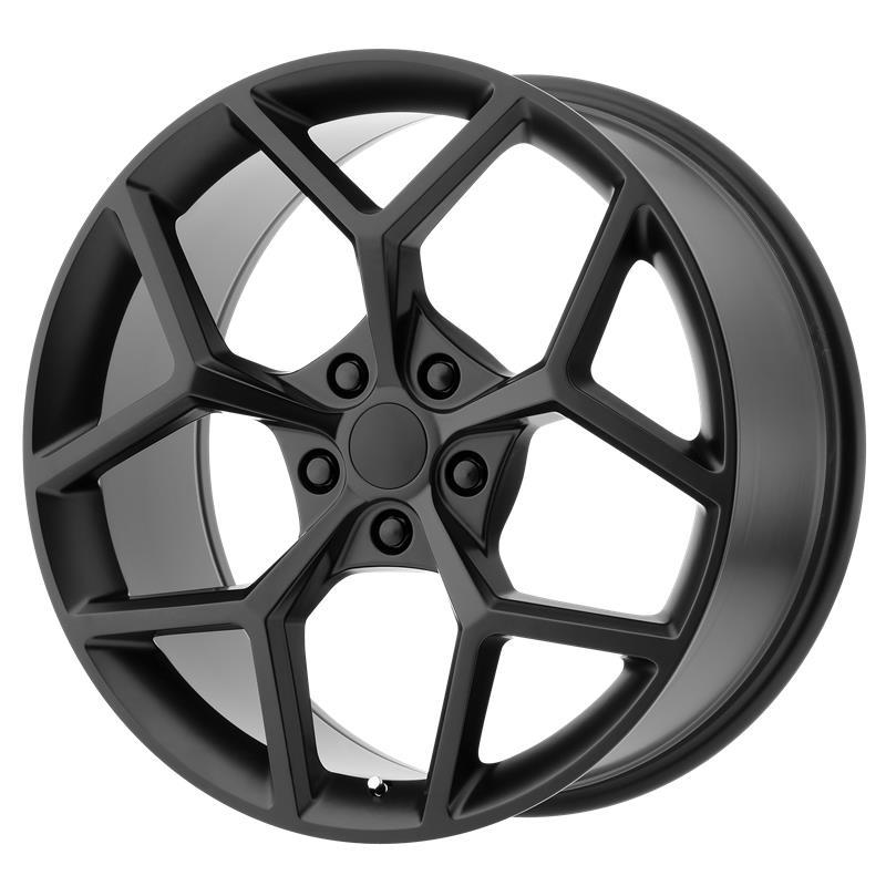 PR126 Matte Black 10x20 5/120 ET23 CB67.0 60°